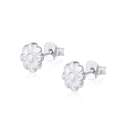 Duplici Daisy Silver Earrings