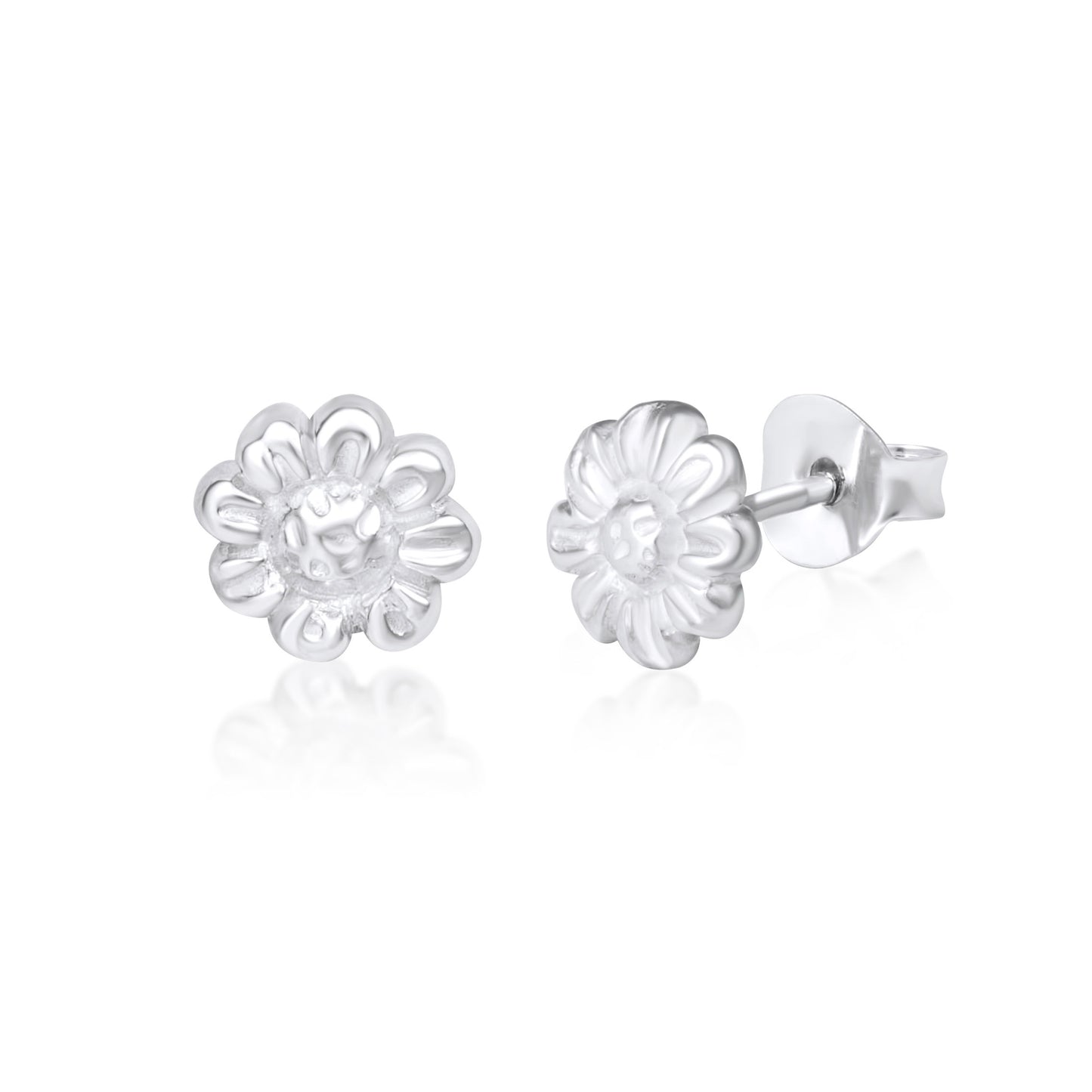 Duplici Daisy Silver Earrings