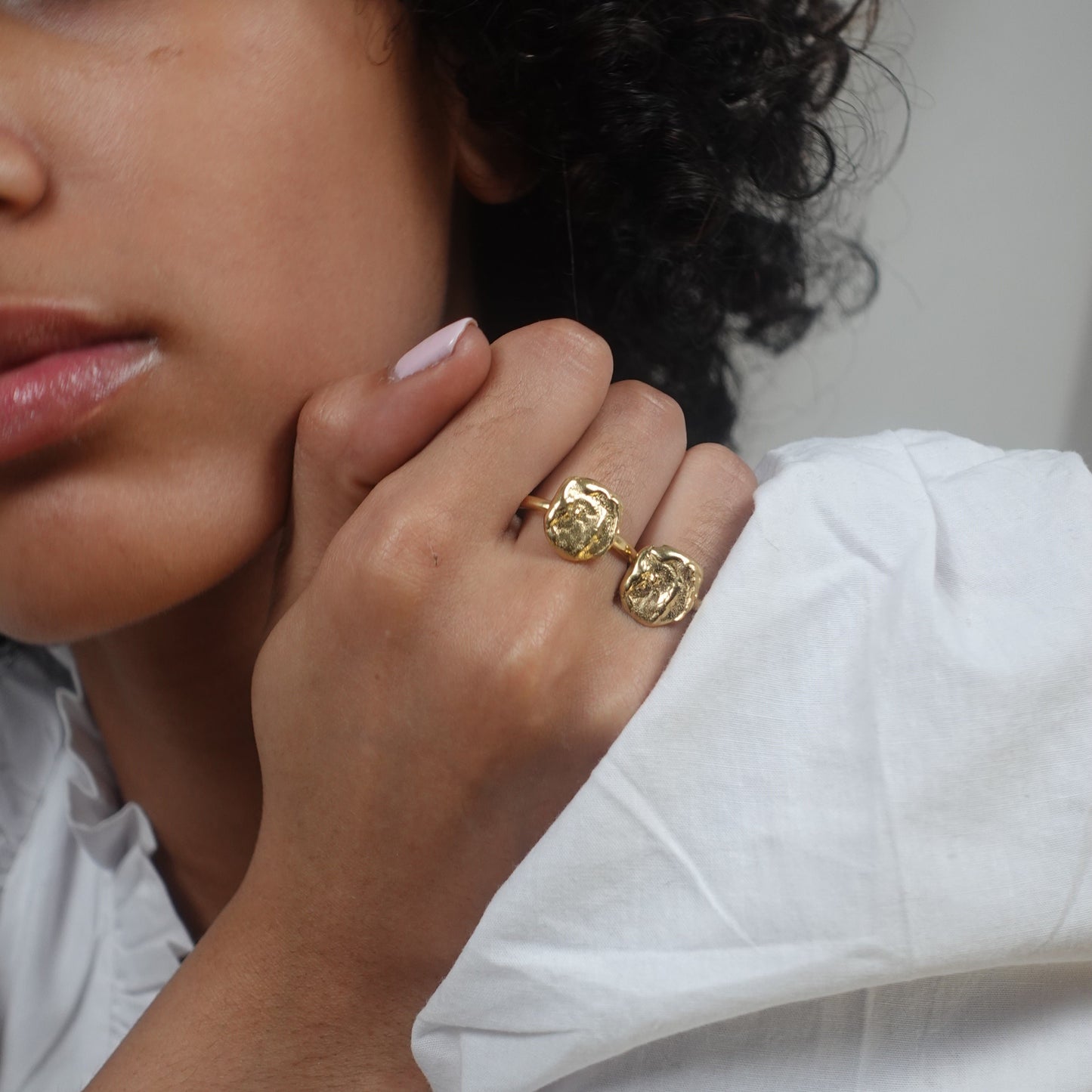 Alitta Ring in Gold Vermeli