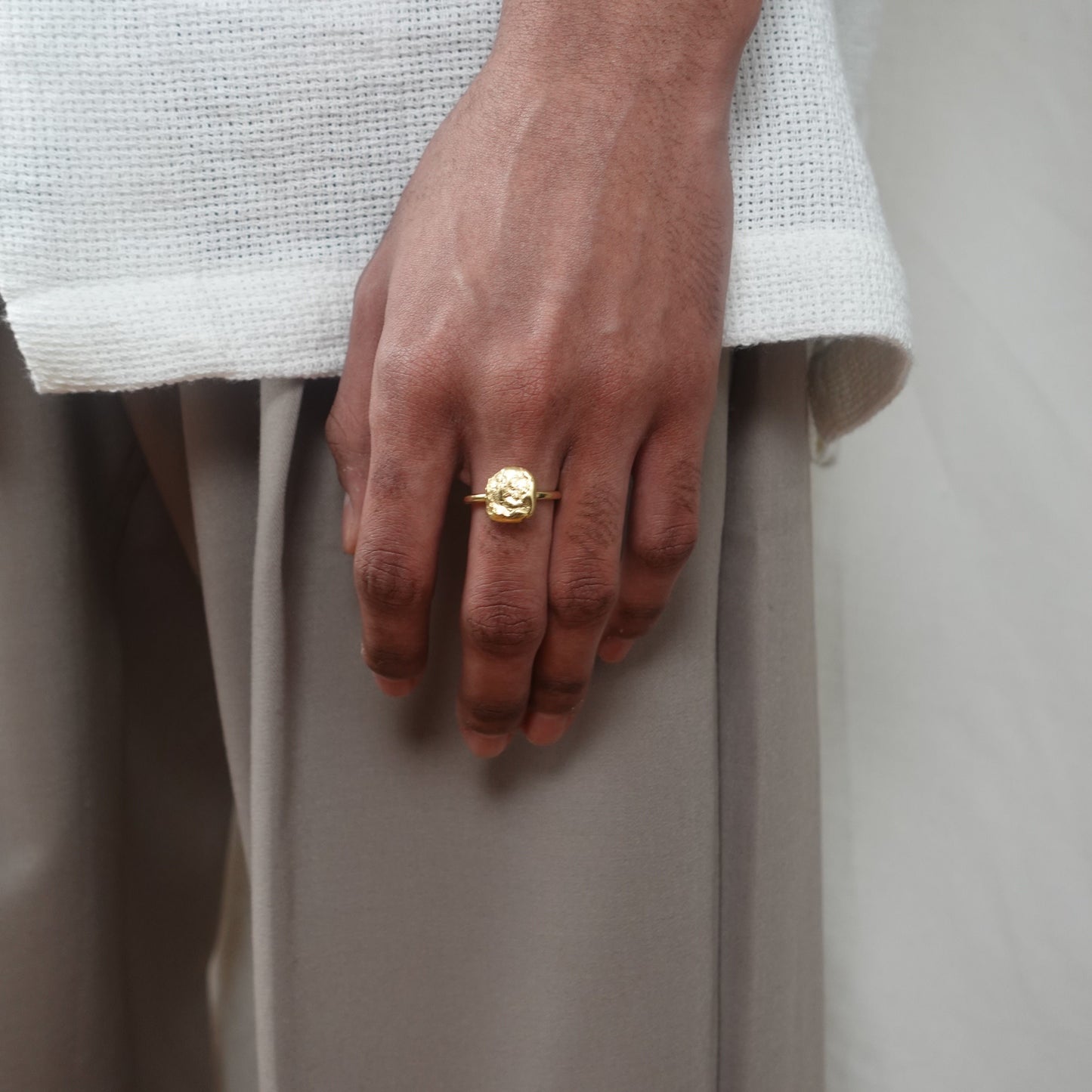 Alitta Ring in Gold Vermeli