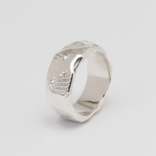 Large Fistral Silver Ring