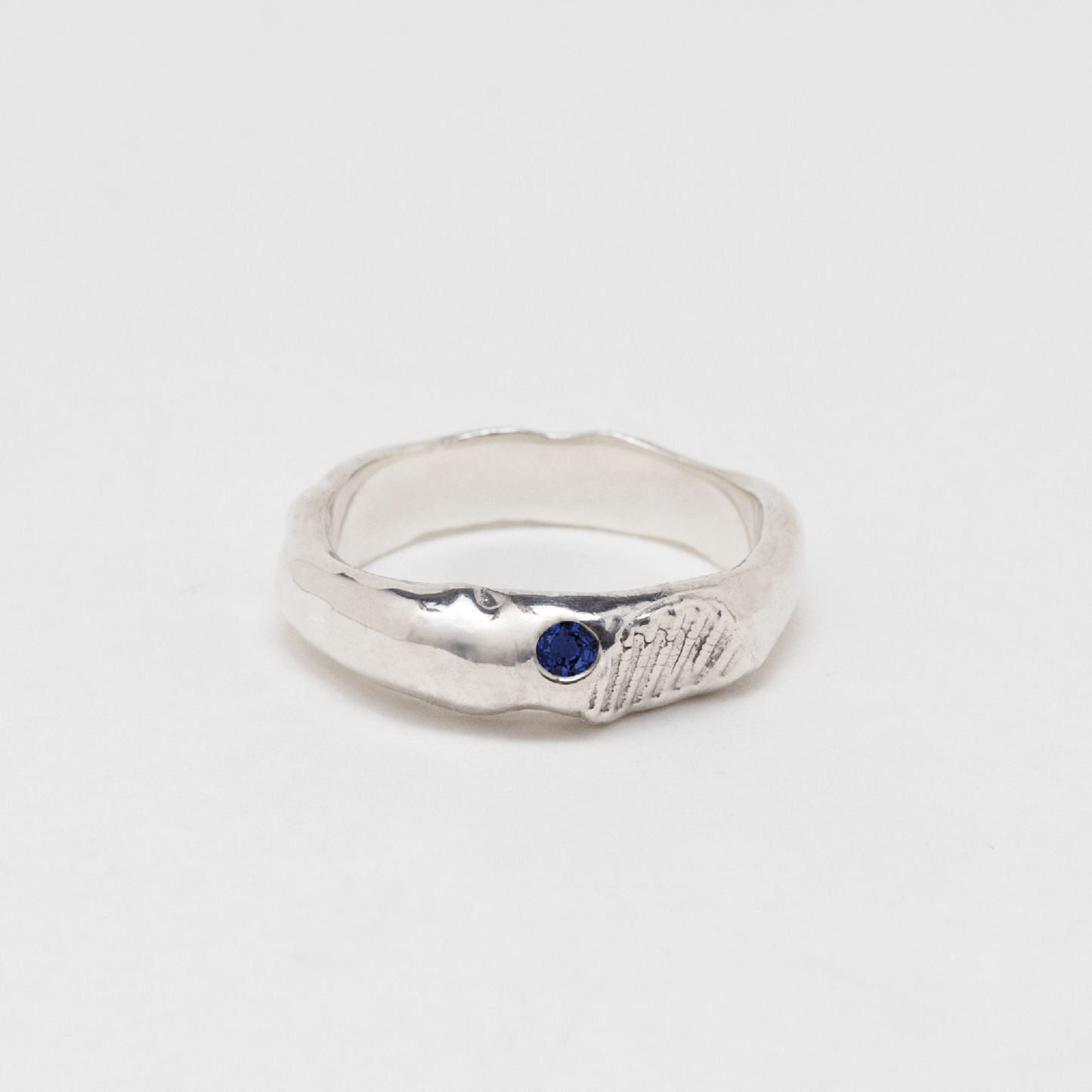 Small Fistral Sapphire Ring