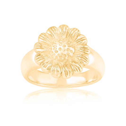 Oxeye Gold Ring