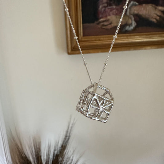 Silver Dwelling Pendant