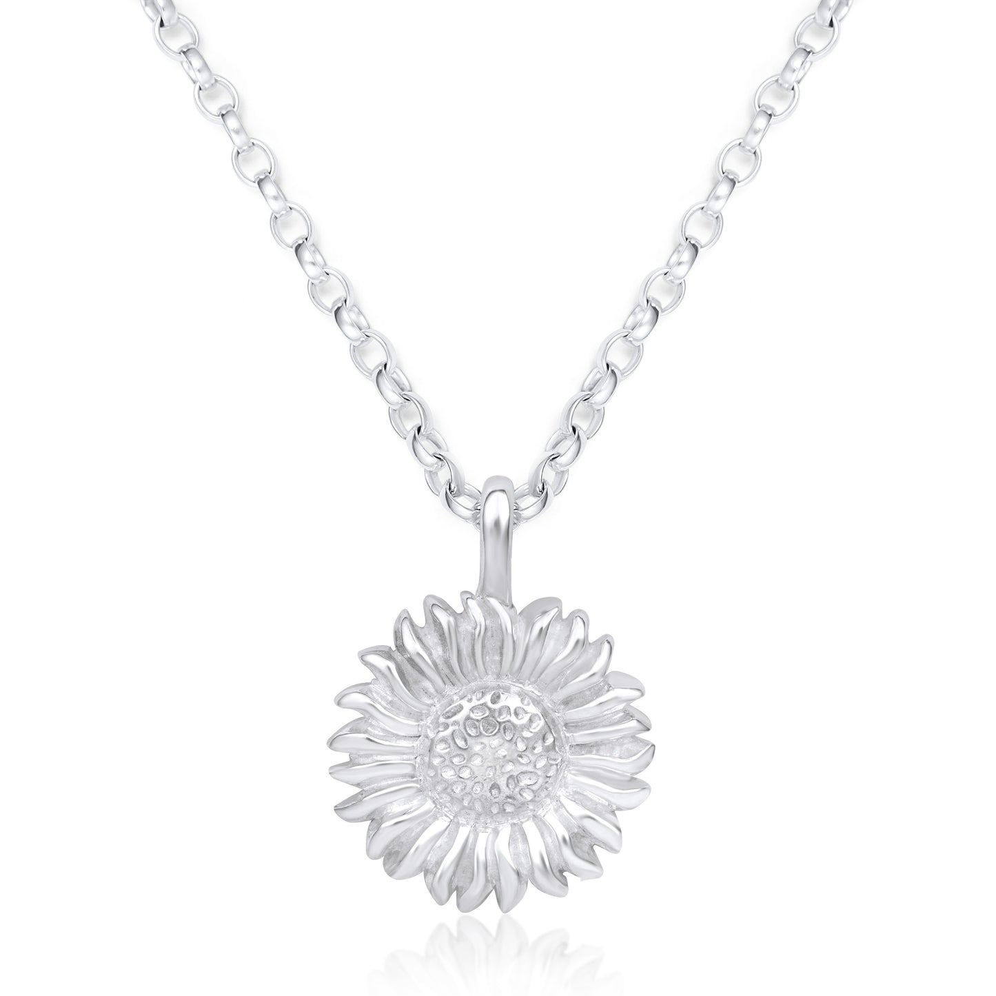 Solis Silver Necklace