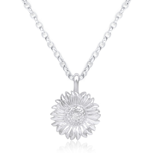 Solis Silver Necklace